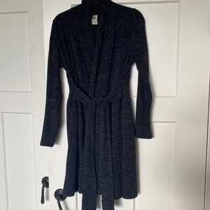 Black heather sweater